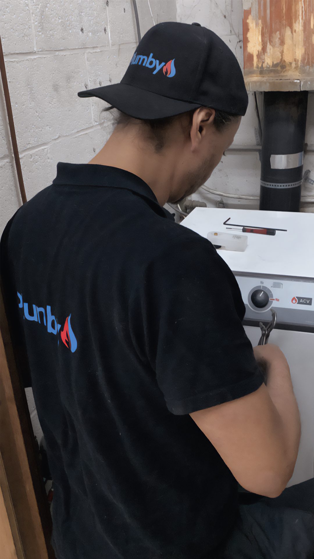 Réparation de chaudière ACV par un technicien Plumby